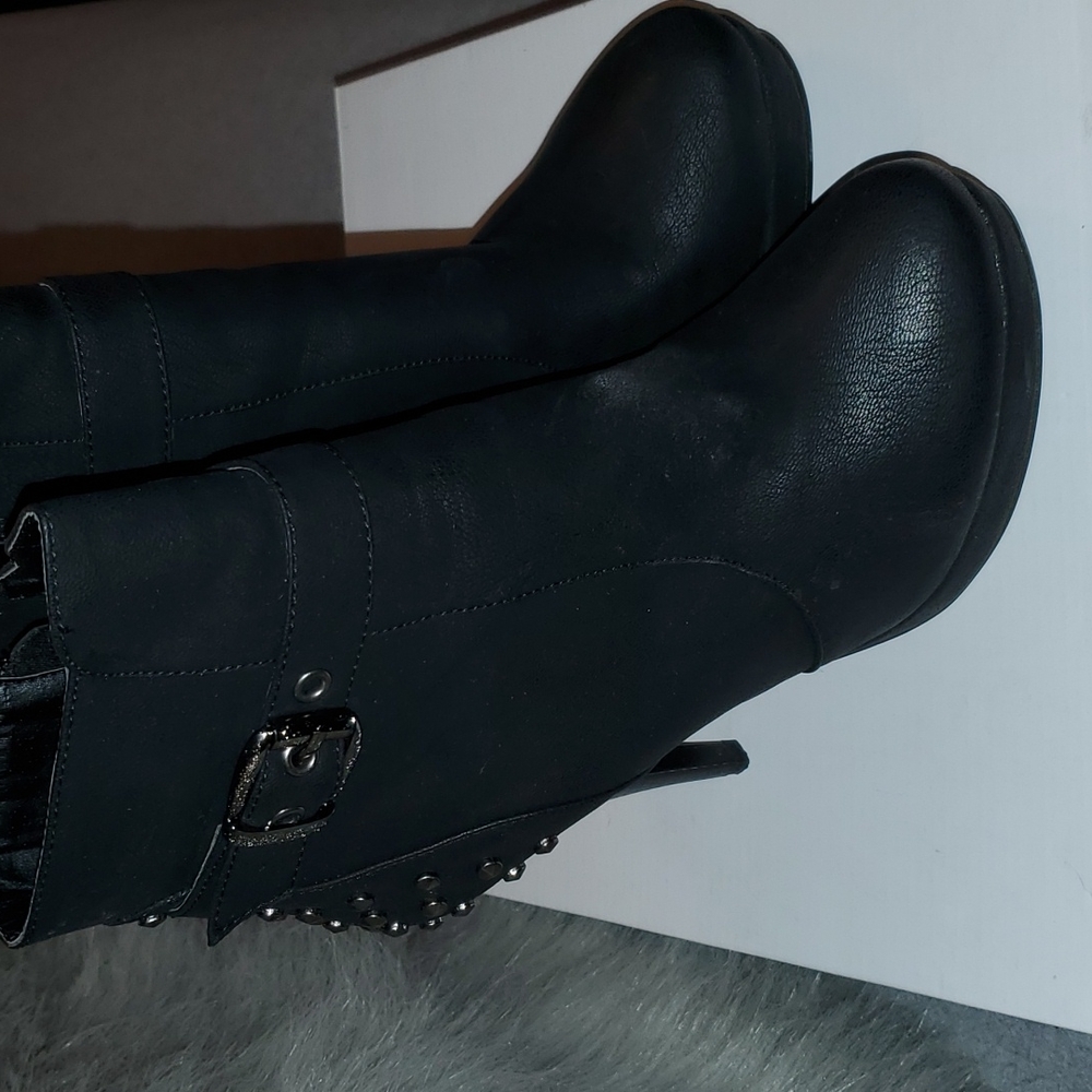 Black booties